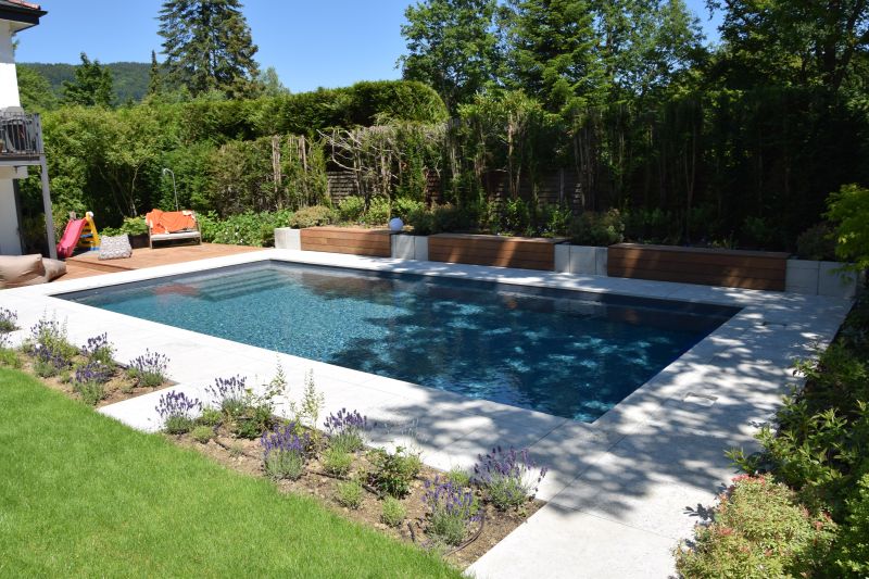 Folienbecken in Königstein/Taunus 10m lang Pro Pool Dreieich